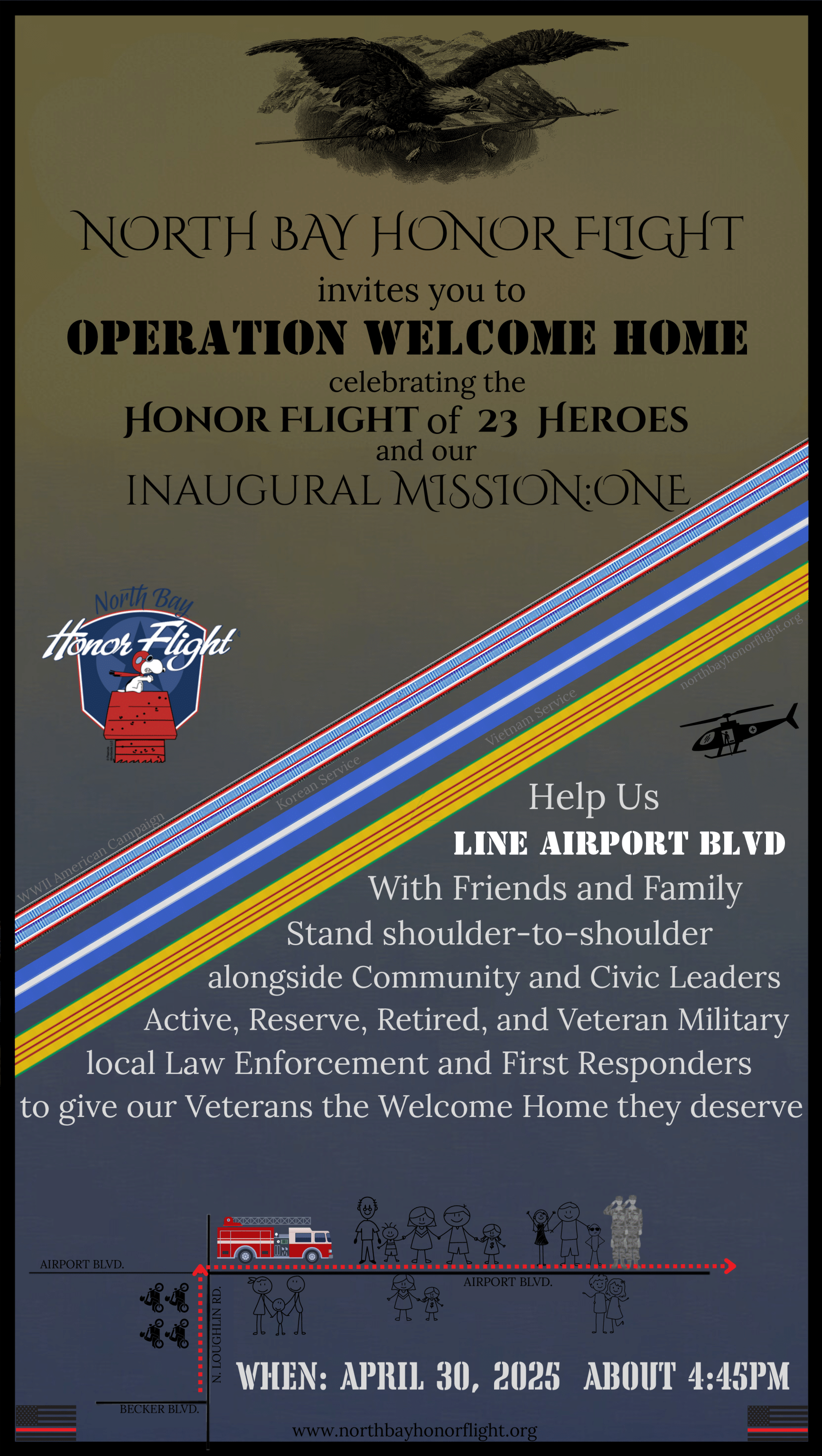 Welcome Home for Inaugural Mission: One